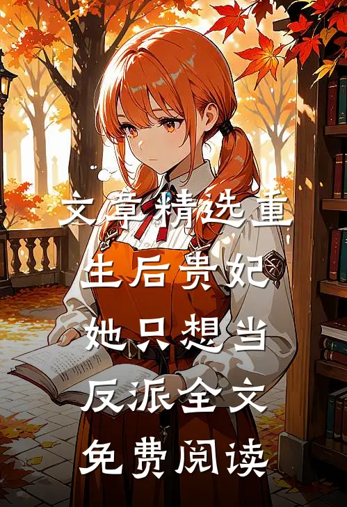 文章精选重生后贵妃她只想当反派全文免费阅读