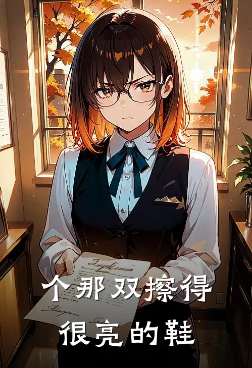 个那双擦得很亮的鞋