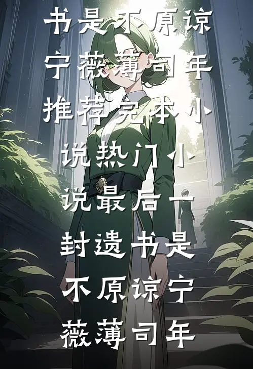 最后一封遗书是不原谅宁薇薄司年推荐完本小说_热门小说最后一封遗书是不原谅宁薇薄司年