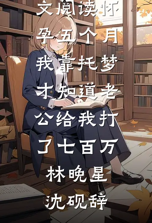 怀孕五个月，我靠托梦才知道老公给我打了七百万(林晚星沈砚辞)完本小说免费阅读_完整版免费全文阅读怀孕五个月，我靠托梦才知道老公给我打了七百万(林晚星沈砚辞)