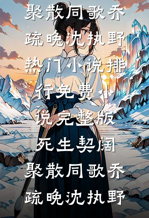 死生契阔，聚散同歌(乔疏晚沈执野)热门小说排行_免费小说完整版死生契阔，聚散同歌(乔疏晚沈执野)