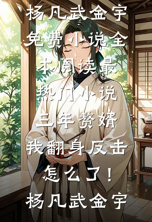 三年赘婿，我翻身反击怎么了！杨凡武金宇免费小说全本阅读_最热门小说三年赘婿，我翻身反击怎么了！杨凡武金宇