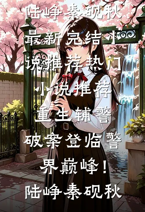 重生辅警：破案登临警界巅峰！陆峥秦砚秋最新完结小说推荐_热门小说推荐重生辅警：破案登临警界巅峰！陆峥秦砚秋