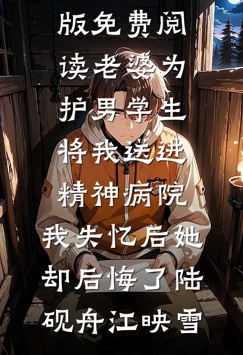 老婆为护男学生将我送进精神病院，我失忆后她却后悔了陆砚舟江映雪在线免费小说_小说完整版免费阅读老婆为护男学生将我送进精神病院，我失忆后她却后悔了陆砚舟江映雪