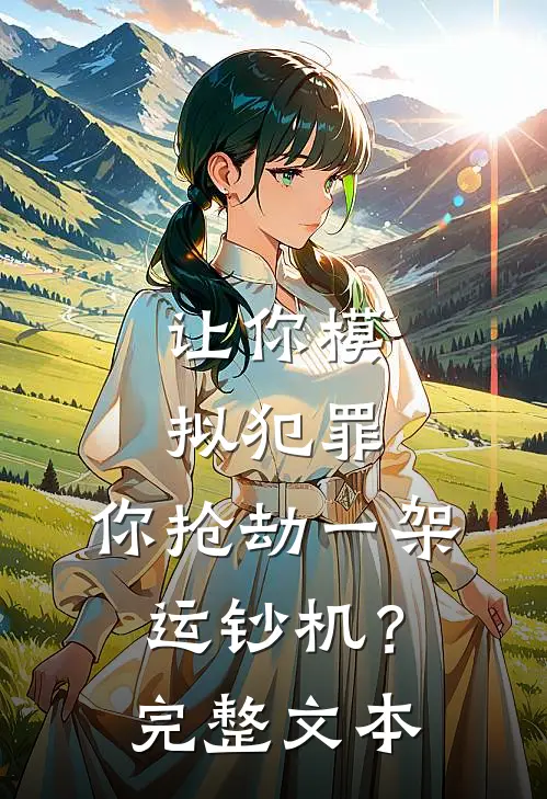 让你模拟犯罪，你抢劫一架运钞机？完整文本