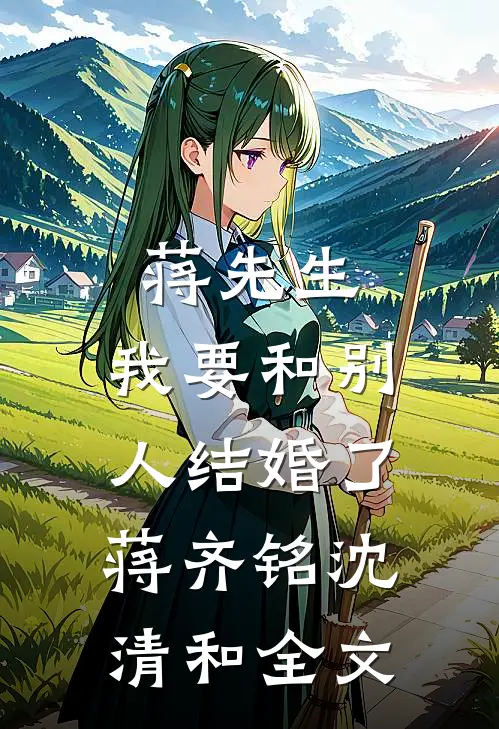 蒋先生，我要和别人结婚了蒋齐铭沈清和全文