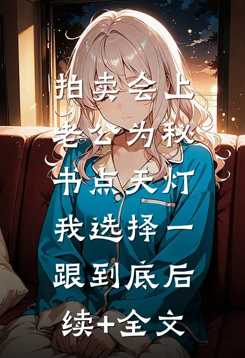 拍卖会上老公为秘书点天灯，我选择一跟到底后续+全文